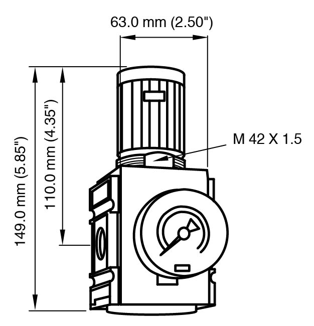5000Q-PRE-*-* Type Ex pz pressure regulator