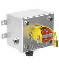 LRS1.B.E4MZPR.B.1 Control Unit Ex e, Stainless Steel, Emergency Stop Button