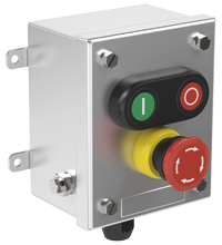 LRS2.D.DMMX.E4MX.B.1 Control Unit Ex e, Stainless Steel, 2 Functions