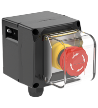 LRP1.D.E4CZAR.K.1 Control Unit Ex e, Polyamide, Emergency Stop Button