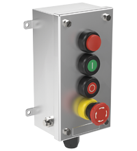 LRS4.D.LRLX.PGMX.PRMX.E4MX.C.1 Control Unit Ex e, Stainless Steel, 4 Functions