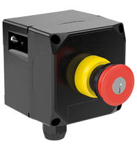 LRP1.D.JRMX.E.1 Control Unit Ex e, Polyamide, Emergency Stop Button