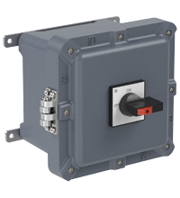 EJB2A.D.PS.DIS.025.3PN.2NO Switch Disconnector Ex d IIB 25 A 4 Pole, Aluminum Enclosure