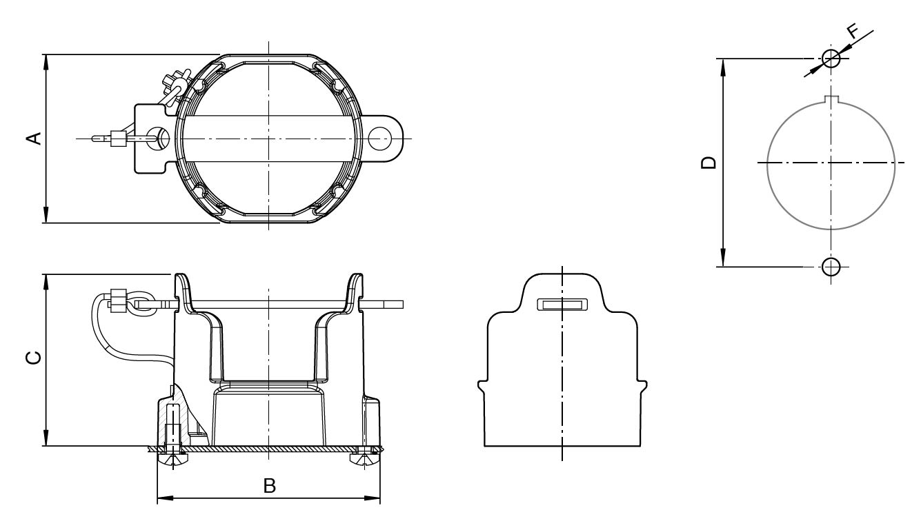 CFP.ZPR.SP Padlockable Shroud (Ex e)