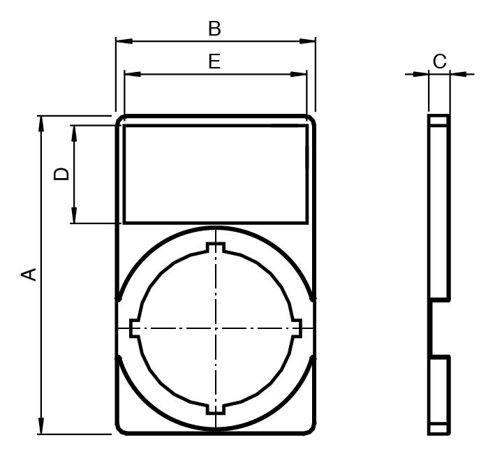 CFP.Z7.SP Label Holder (Ex e)