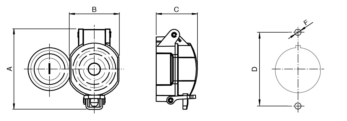 CFP.ZBR.SP Actuator Flap (Ex e)
