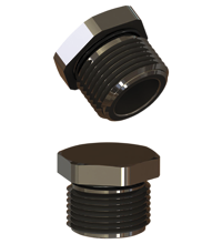 SP.MD.*.*.* Stopping Plugs, Metal, Hexagon Head