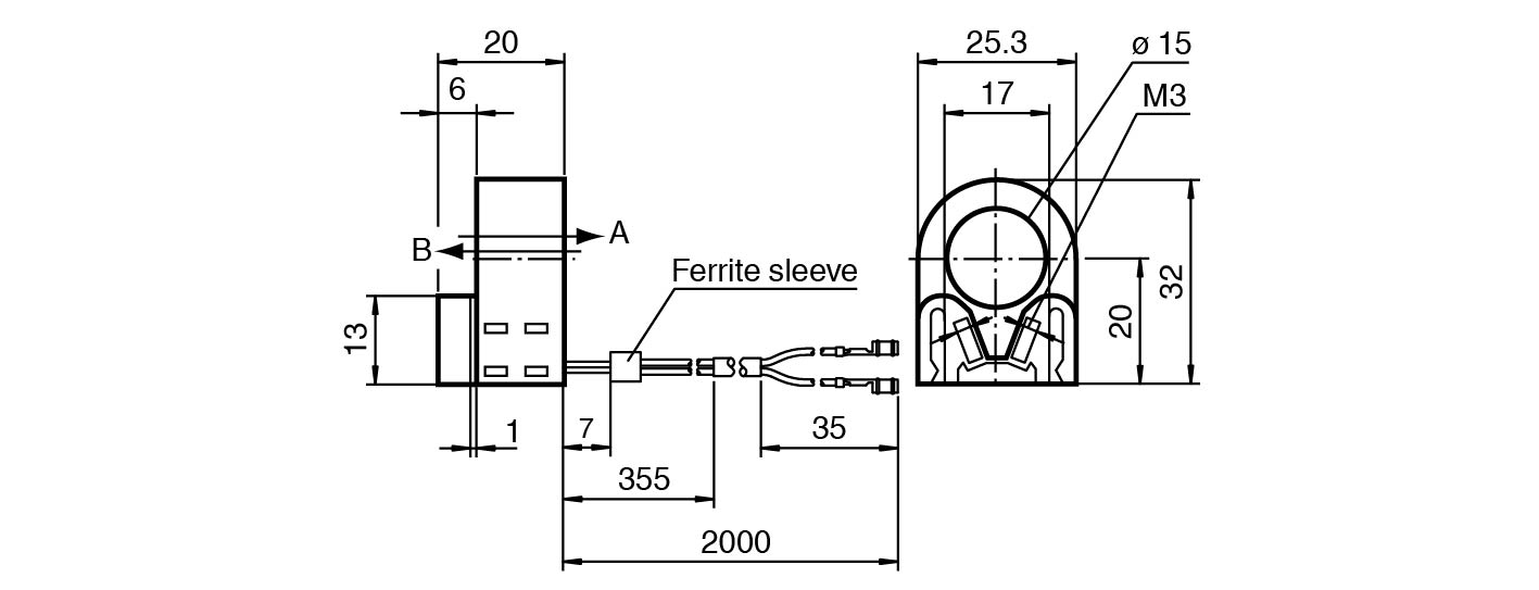 RC15-14-N3-Y187458 电感式环形传感器