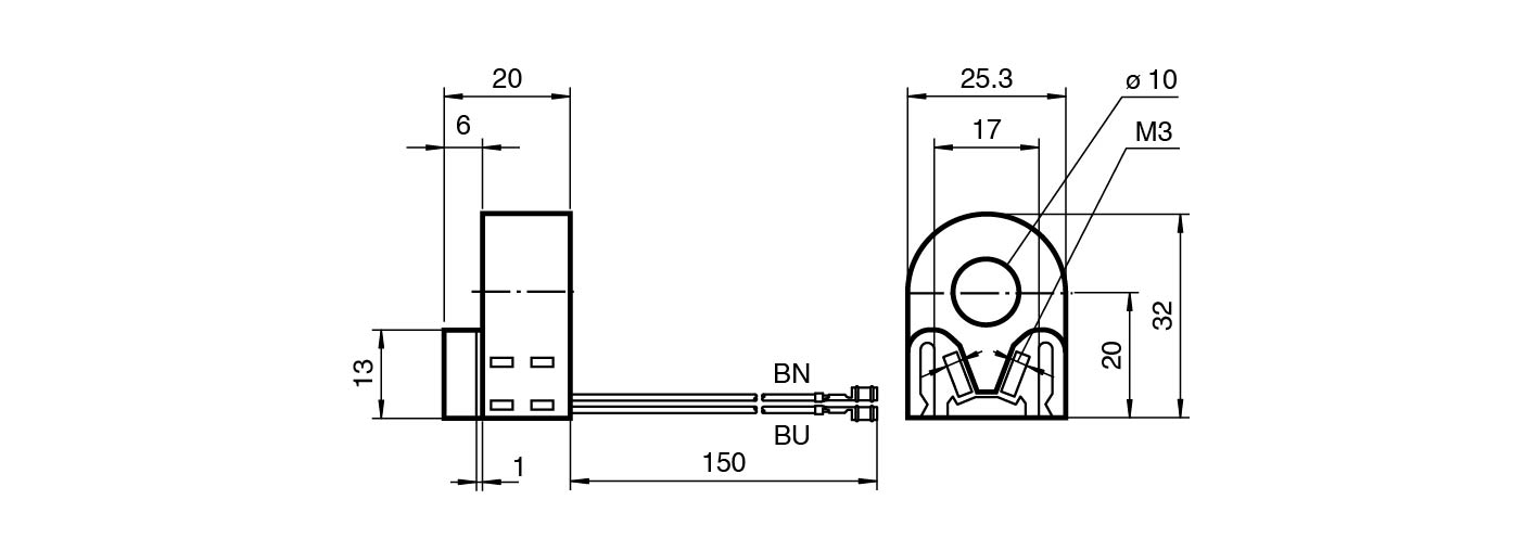 RC10-14-N0-Y95902 电感式环形传感器