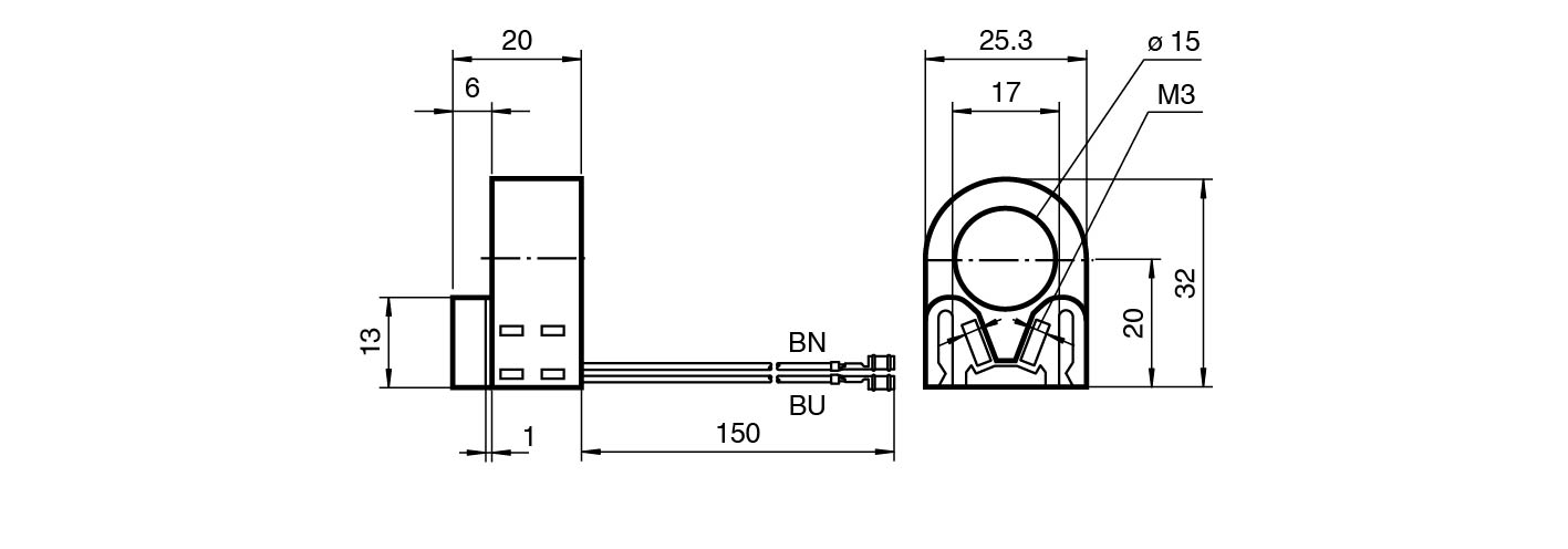 RC15-14-N0-Y95903 电感式环形传感器